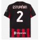 AC Milan Pervis Estupinan #2 Replike Domaci Dres 2025-26 Kratak Rukav